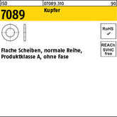 ISO 7089 Kupfer 5 ( x 1 ) Cu - Scheiben