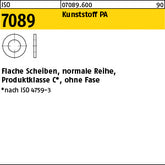 ISO 7089 Kunststoff PA 2 ( x 0, 3) - Scheiben
