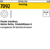 ISO 7092 Messing - Scheiben