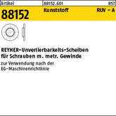 RUV-Scheibe Kunststoff 4 x 1, 6 - RUV-Scheiben