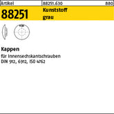 Käppi 4 Kunststoff grau - Käppi, grau