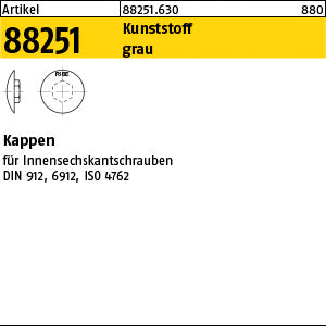 Käppi 4 Kunststoff grau - Käppi, grau