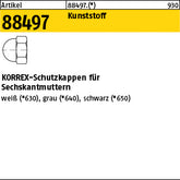 KORREX-Schutzkappen weiß für Sechskantmuttern SW 7 - KORREX-Schutzkappen