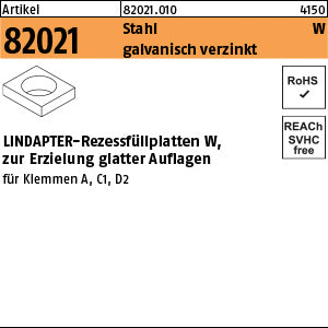 LINDAPTER Stahl W galvanisch verzinkt