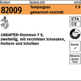 LINDAPTER GT F 9 galvanisch verzinkt, komplett