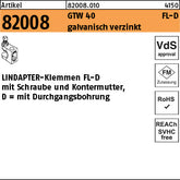 LINDAPTER GT FL 1-D 9 galvanisch verzinkt