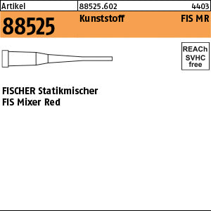 FISCHER-Statikmischer FIS Mixer Red