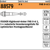 FISCHER-Highbond-Anker A4 FHB II-A S /165