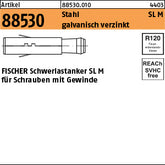 FISCHER-Schwerlastdübel St./galvanisch verzinkt, SL