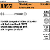 FISCHER-Langschaftdübel SXRL FUS A4
