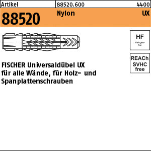 FISCHER-Universaldüb. Kunststoff UX