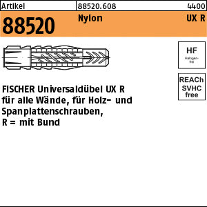 FISCHER-Universaldüb. Kunststoff UX R