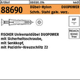 FISCHER-Dübel DUOPOWER S LD