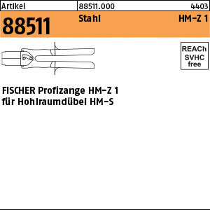 FISCHER-Montagezange HM-Z1 für Hohlraumd. HM-S