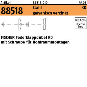 FISCHER-Klappdübel KD