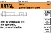 UPAT-IMC Expressanker Stahl Zn 6/ 10/