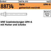 UPAT Ankerstangen UPM-A Stahl Zn