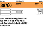 UPAT-Setzwerkzeug MW-SDS für Sechsk. - M 16