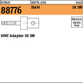 UPAT Adapter Senkkopf SW 8 1/2 für Ankerstangen - M 22