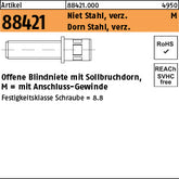 Blindnietschrauben Stahl verzinkt (Nietschaft 6 x 11) - Blindnietschrauben