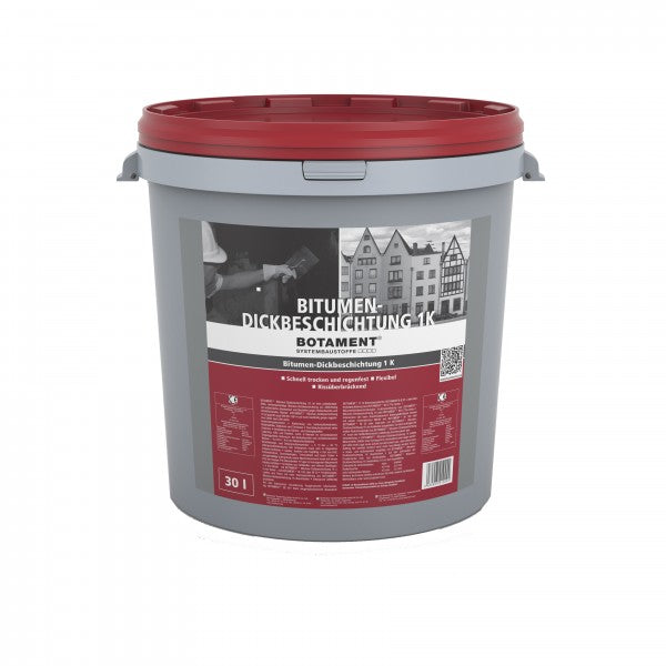 Botament normale Bitumen-Dickbeschichtung 1K - 30 Liter