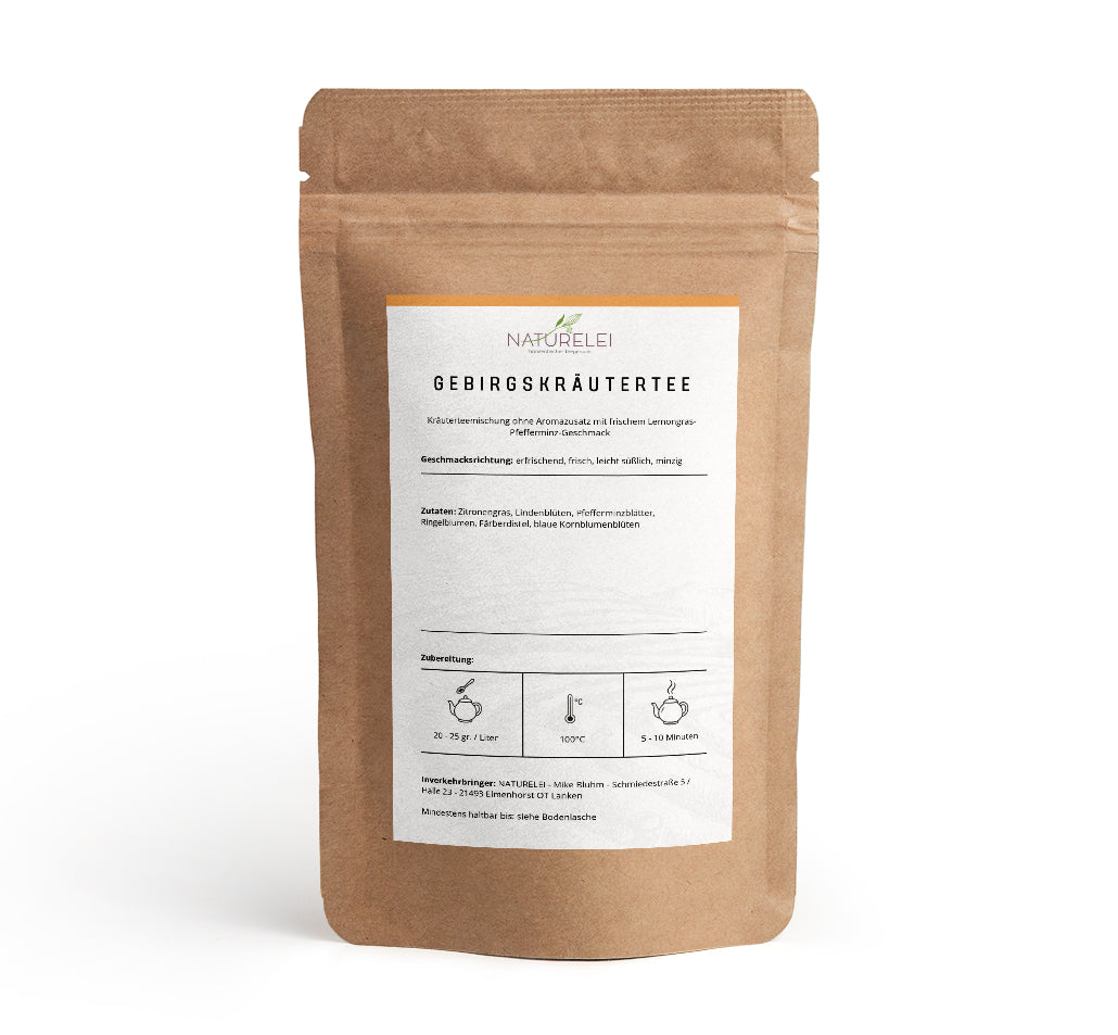 Gebirgskräutertee