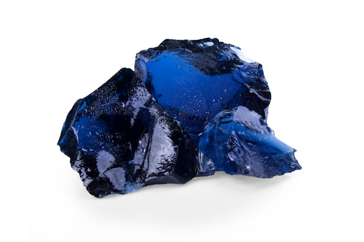 Glas Gabionensteine - Blue - Körnung 50-120 mm