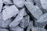 Steinschlag - Granit grau - Körnung 32-56 mm