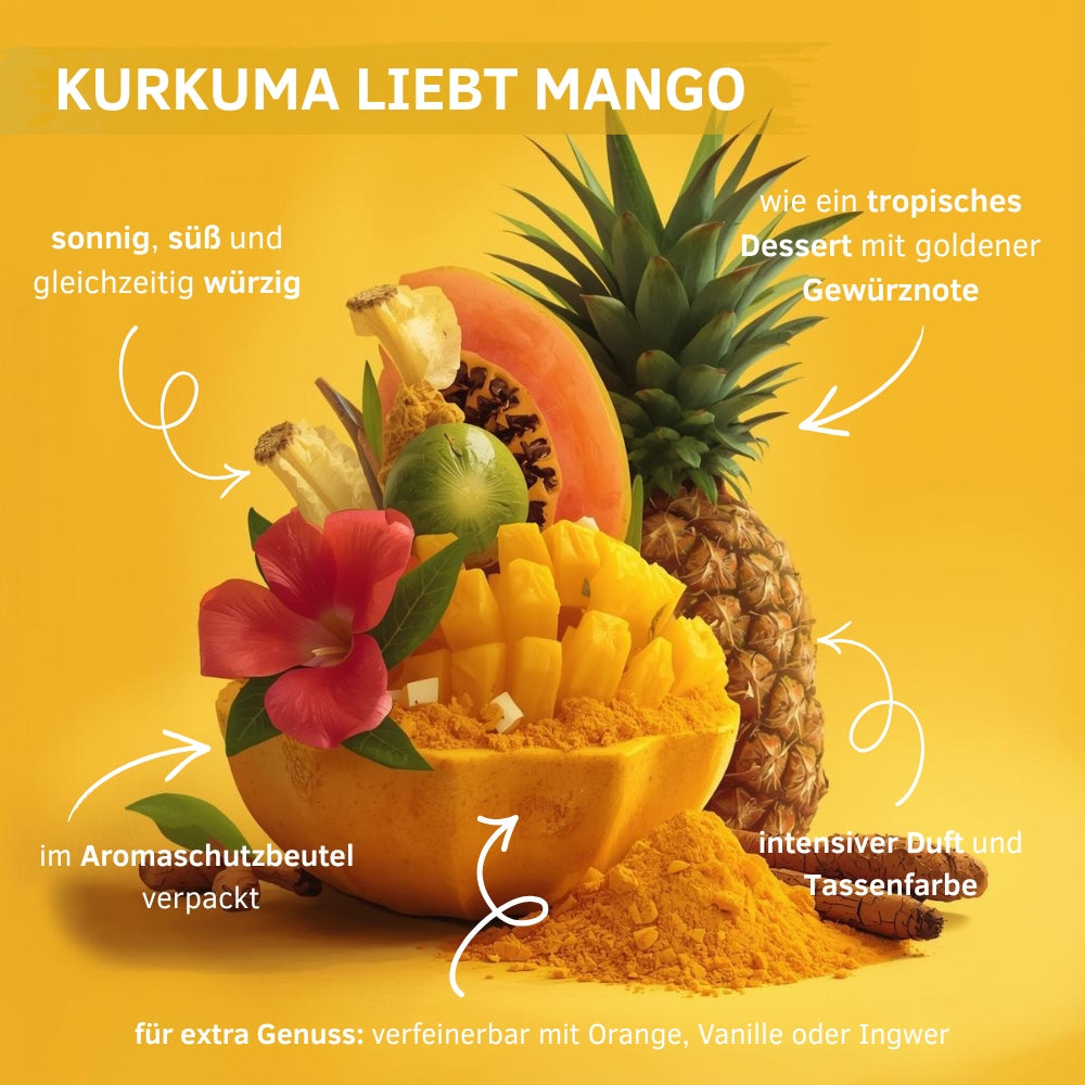 Kurkuma liebt Mango