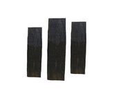 Sichtschutzplatte / Trittplatte Schiefer - Nero - H: 200 x L: 50 x B: 4-7 cm