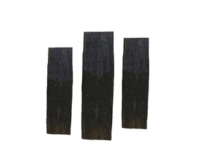 Sichtschutzplatte / Trittplatte Schiefer - Nero - H: 250 x L: 25 x B: 4-7 cm