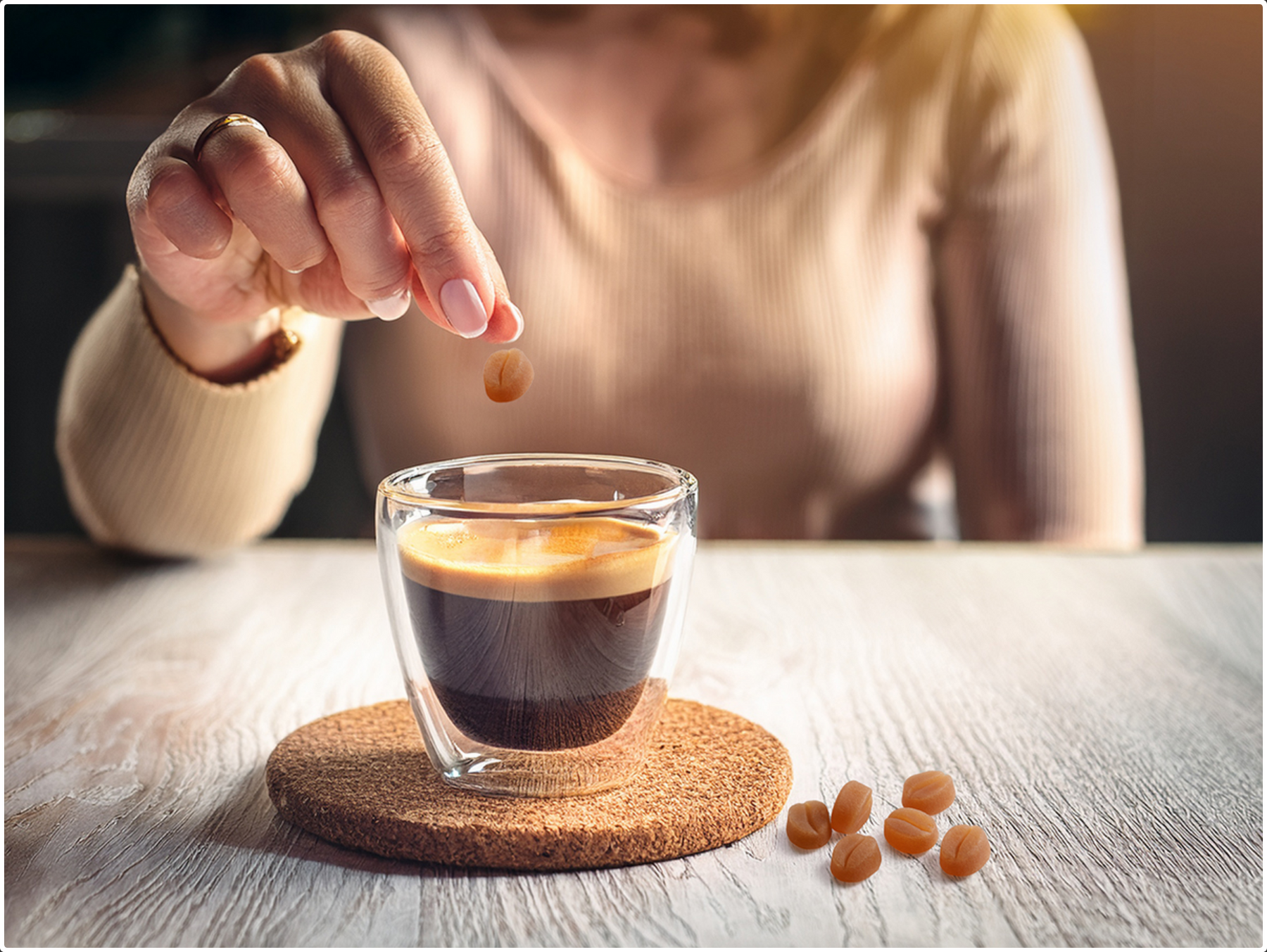 Barista Sirup Drops - Happy Haselnuss mit Haselnussgeschmack - 125g