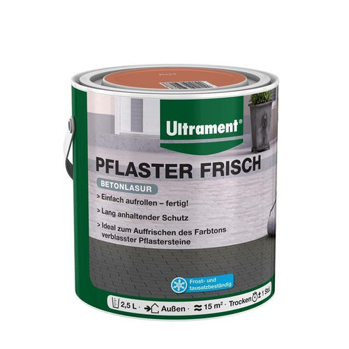 Ultrament Betonlasur Pflaster Frisch Anthrazit 2,5  Produktbild-Vorschau 2