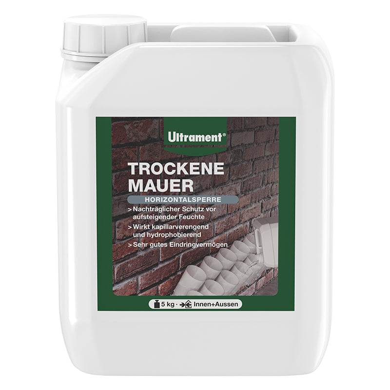 Ultrament - Trockene Mauer - Horizontalsperre