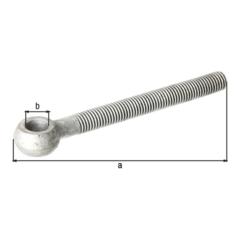 Augenschraube M16 x 130 mm feuerverzinkt – ohne Zubehör, lose