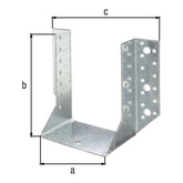 Balkenschuh Typ A 120 x 160 mm sendzimirverzinkt – 2 mm Stahl, CE nach ETA-08/0171
