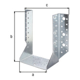 Balkenschuh Typ A 120 x 190 mm sendzimirverzinkt – 2 mm Stahl, CE nach ETA-08/0171