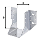 Balkenschuh Typ A 160 x 200 mm sendzimirverzinkt – CE nach ETA-09/0021