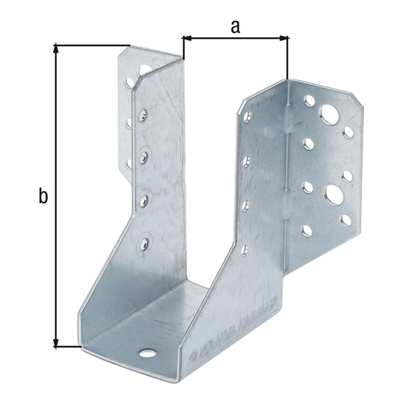 Balkenschuh Typ A 45 x 110 mm sendzimirverzinkt – 2 mm Stahl, CE nach ETA-08/0171