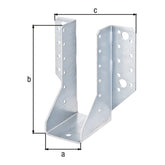 Balkenschuh Typ A 50 x 135 mm sendzimirverzinkt – 2 mm Stahl, CE nach ETA-08/0171