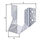 Balkenschuh Typ A 60 x 100 mm Edelstahl – 2 mm stark, CE nach ETA-08/0171