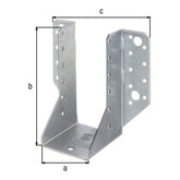 Balkenschuh Typ A 60 x 130 mm sendzimirverzinkt – 2 mm Stahl, CE nach ETA-08/0171