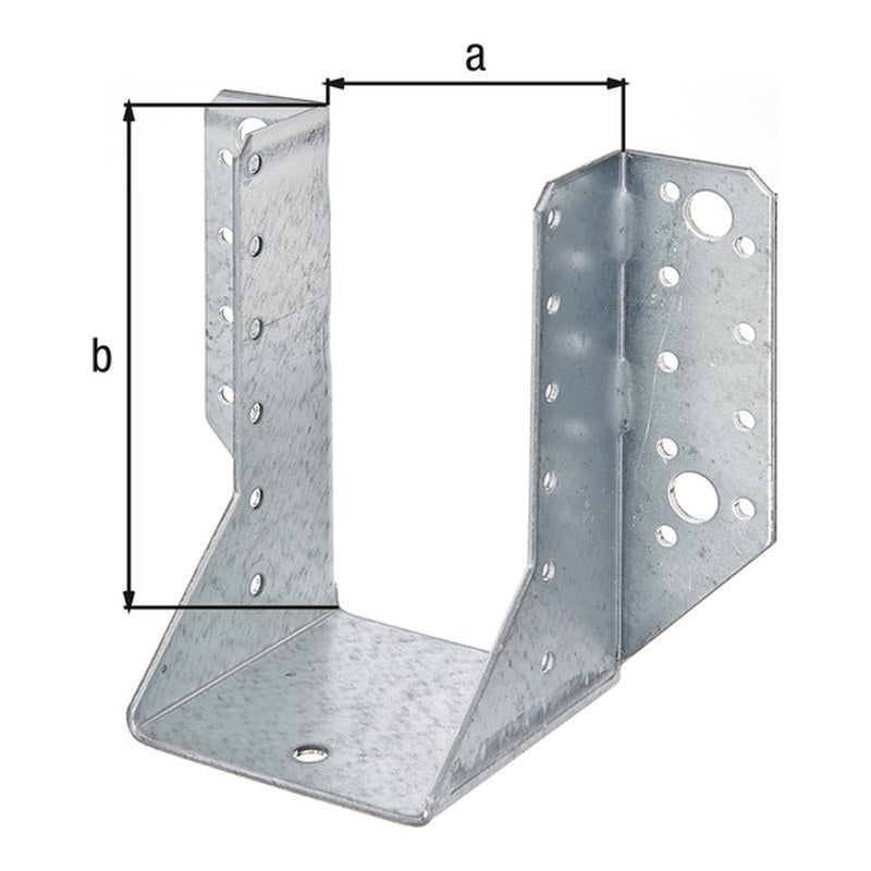 Balkenschuh Typ A 76 x 152 mm sendzimirverzinkt – 2 mm Stahl, CE nach ETA-08/0171