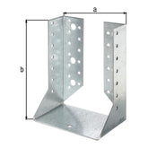 Balkenschuh Typ B 120 x 160 mm sendzimirverzinkt – 2 mm Stahl, CE nach ETA-08/0171
