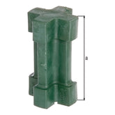 Einschlag-Werkzeug für Einschlag-Bodenhülsen 90 x 90 mm, 100 x 100 mm und Ø 100 mm Kunststoff