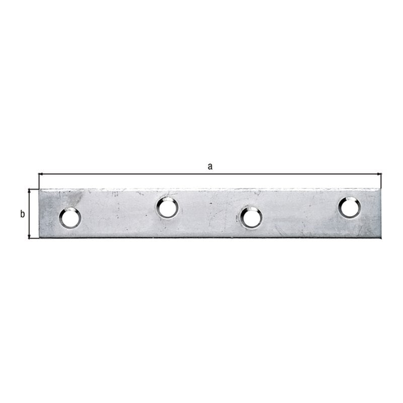 Flachverbinder 100 x 15 mm Edelstahl – Materialstärke 1,75 mm