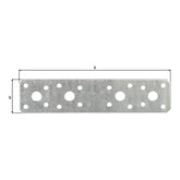 Flachverbinder 180 x 40 mm sendzimirverzinkt – 3 mm Stahl, CE nach EN 14545