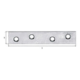 Flachverbinder 80 x 15 mm sendzimirverzinkt – Materialstärke 1,75 mm
