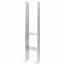 H-Pfostenträger Typ 365 121 x 800 mm feuerverzinkt zum Einbetonieren