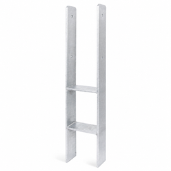 H-Pfostenträger Typ 365 116 x 600 mm feuerverzinkt zum Einbetonieren